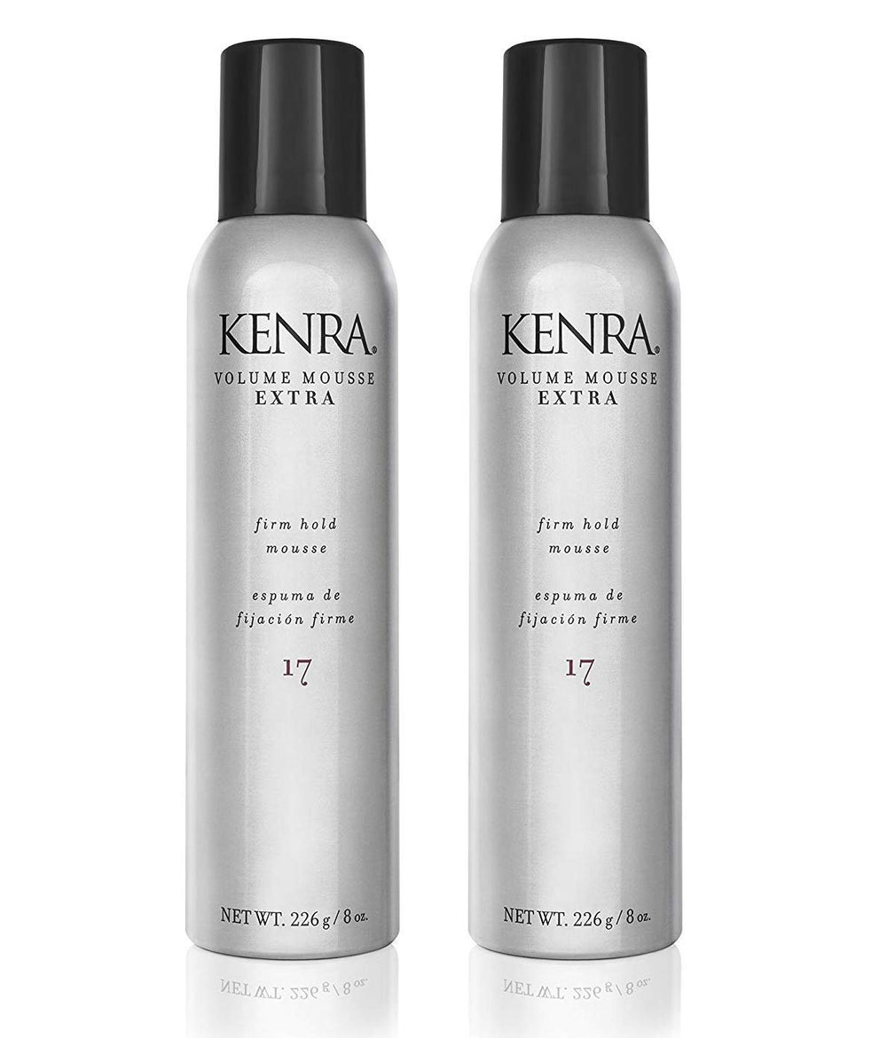 Kenra Volume Mousse Extra: botes de 8 oz para volumen intenso sin rigidez