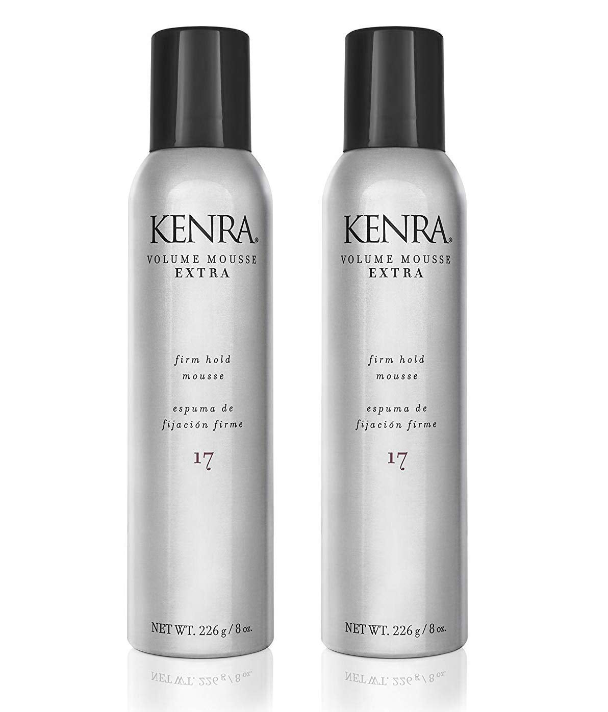 Kenra Volume Mousse Extra: botes de 8 oz para volumen intenso sin rigidez