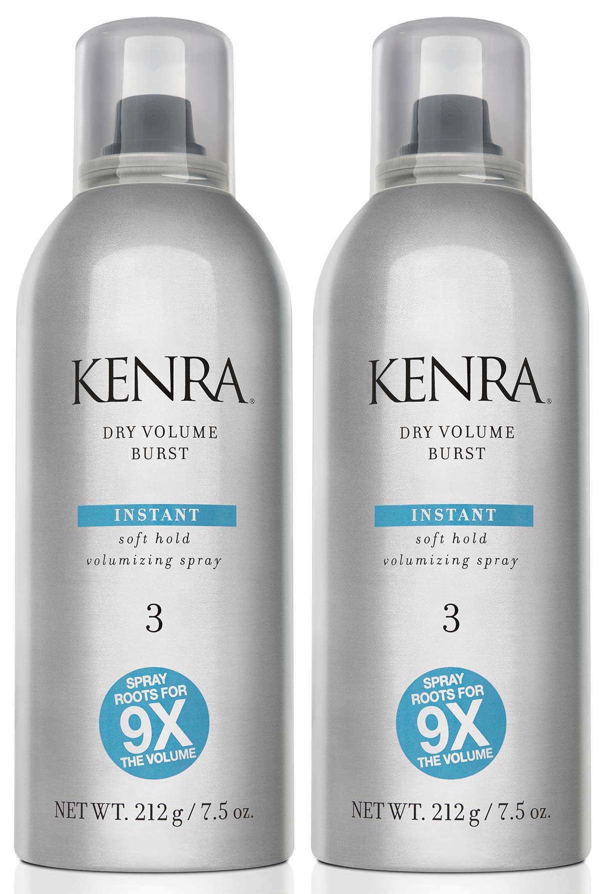 Kenra volumen seco Burst 3: pulverizador para volumen instantáneo de raíces a puntas