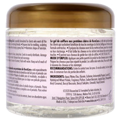 KeraCare gel de proteínas para peinado, uso diario sin residuos