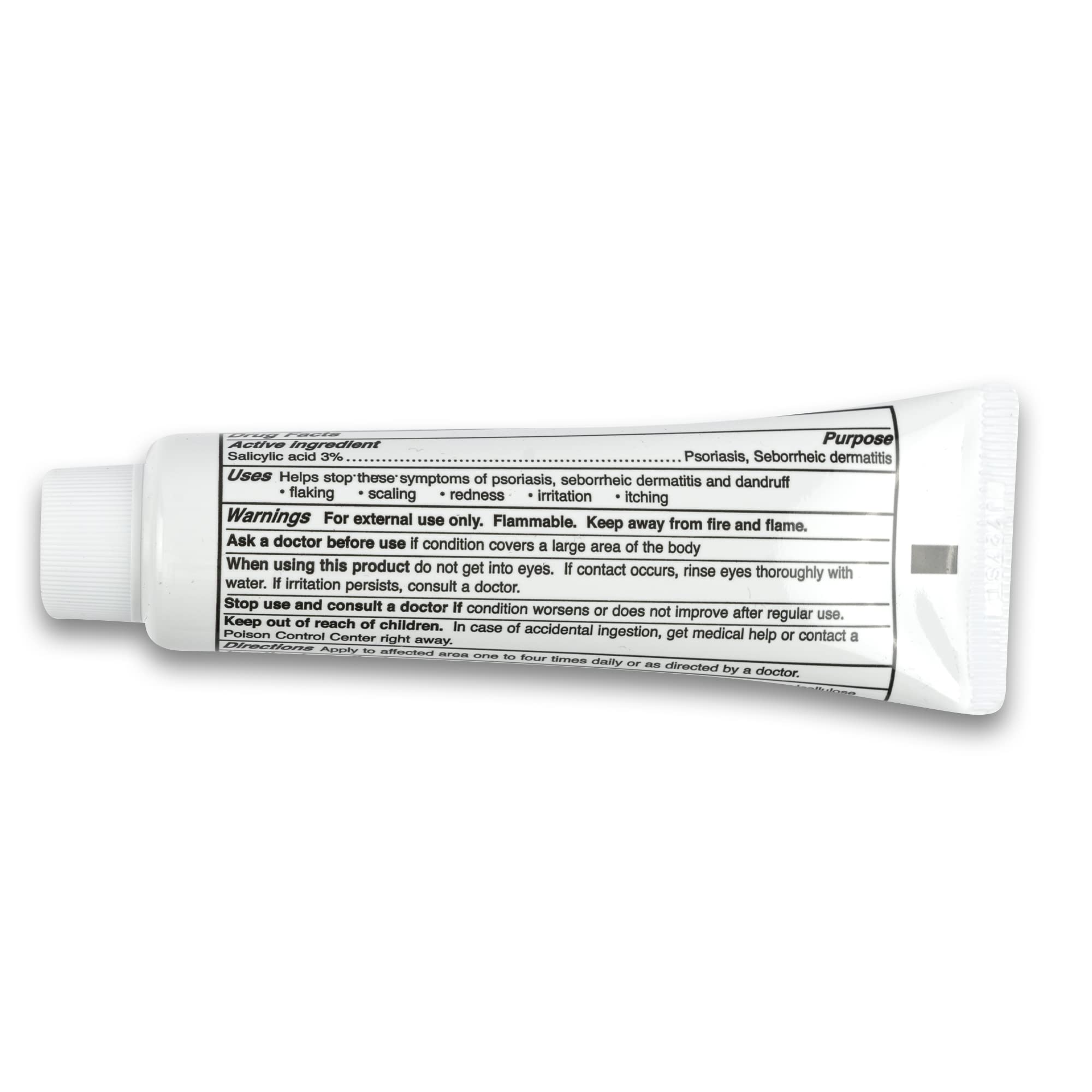 Keralyt 3% gel en zonas sensibles para aplicación localizada.