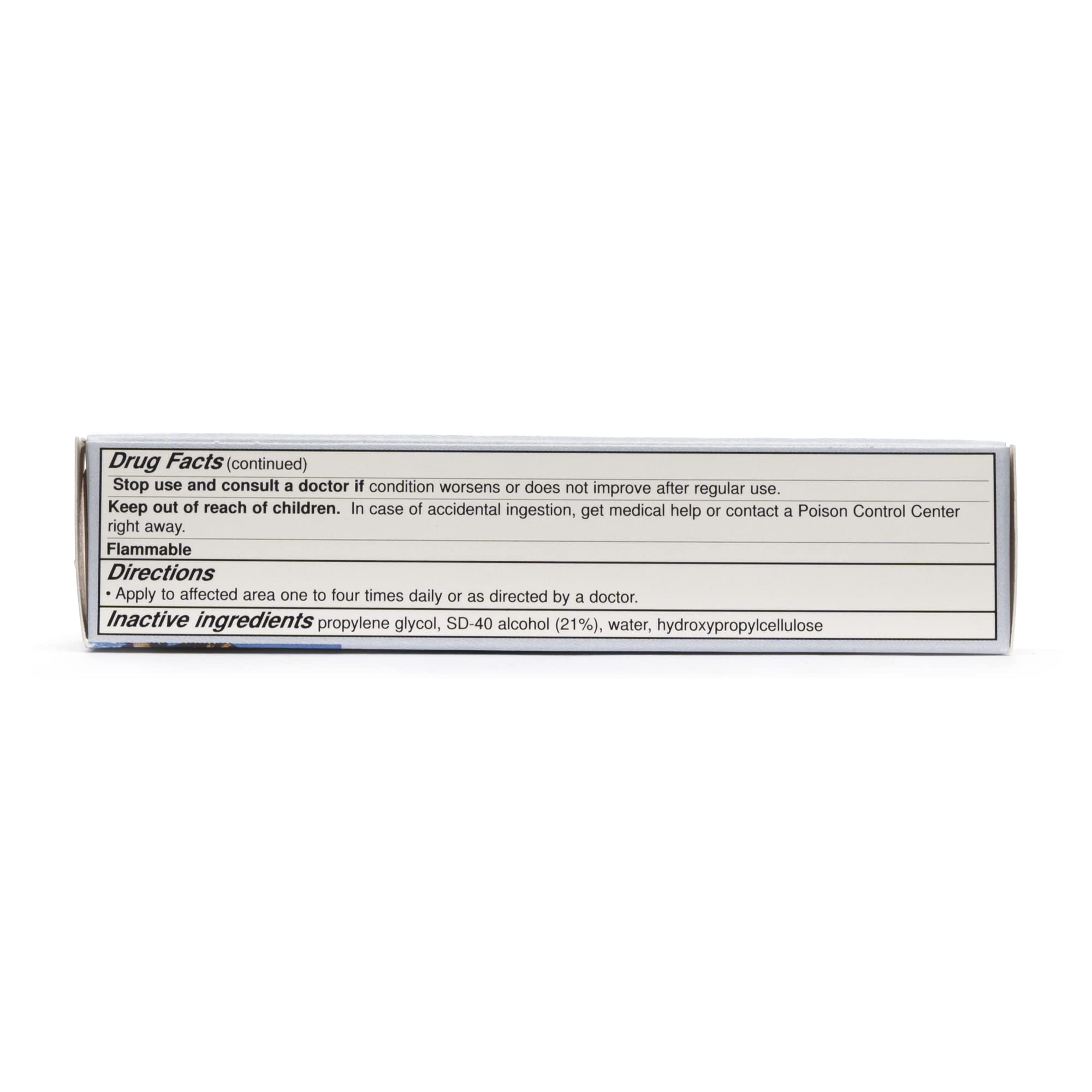 Keralyt 3% gel, aplicación localizada para irritación leve.