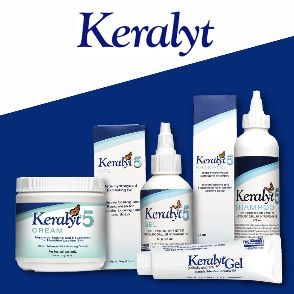 Keralyt 3% gel, textura ligera para uso diario.