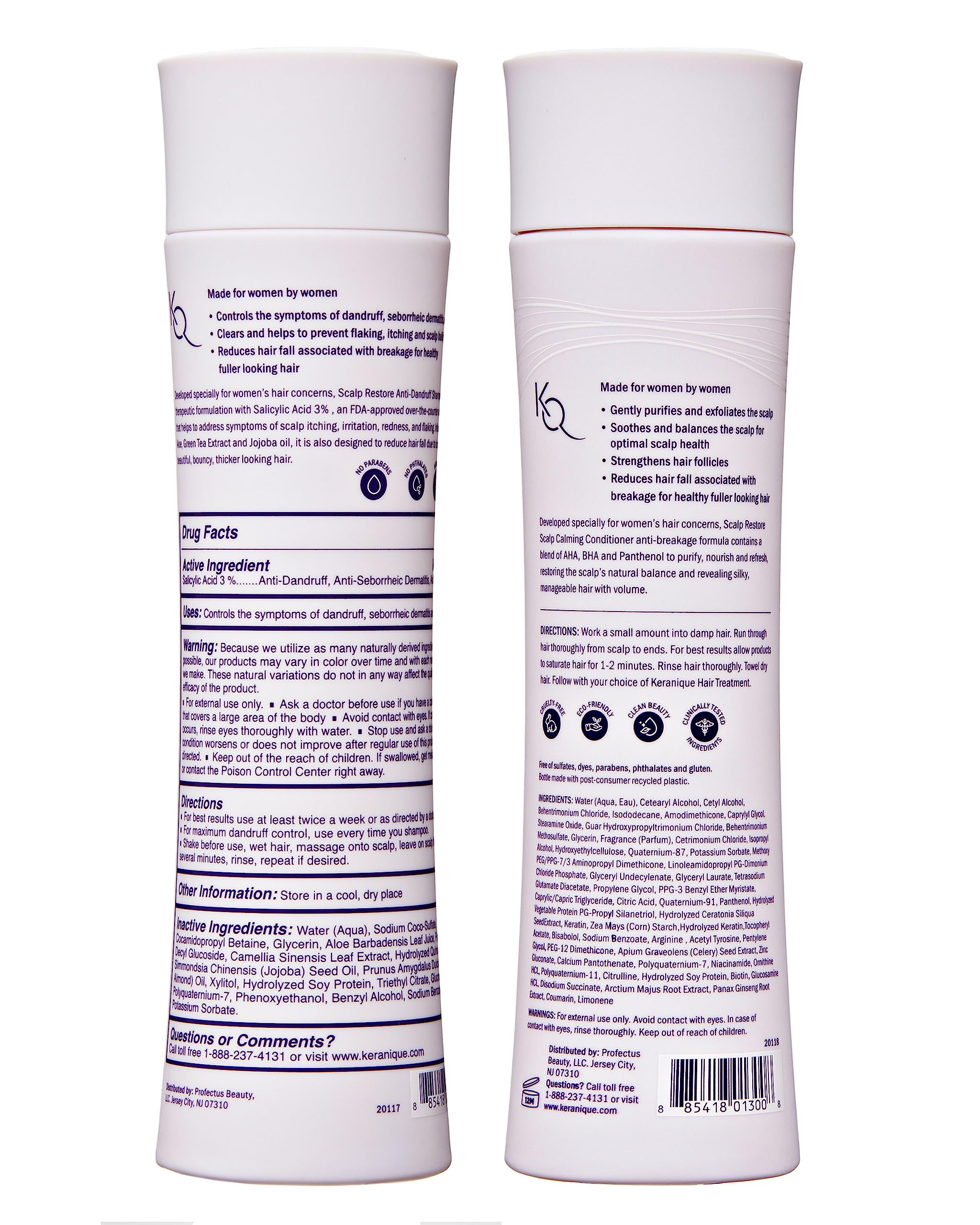 Keranique uso diario para cabello, rutina de cuidado suave