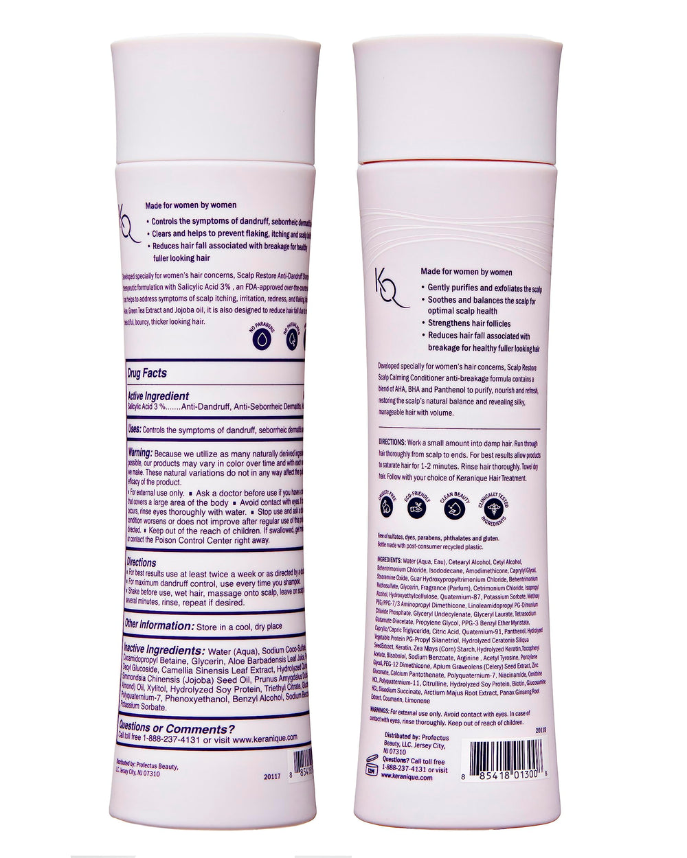 Keranique uso diario para cabello, rutina de cuidado suave