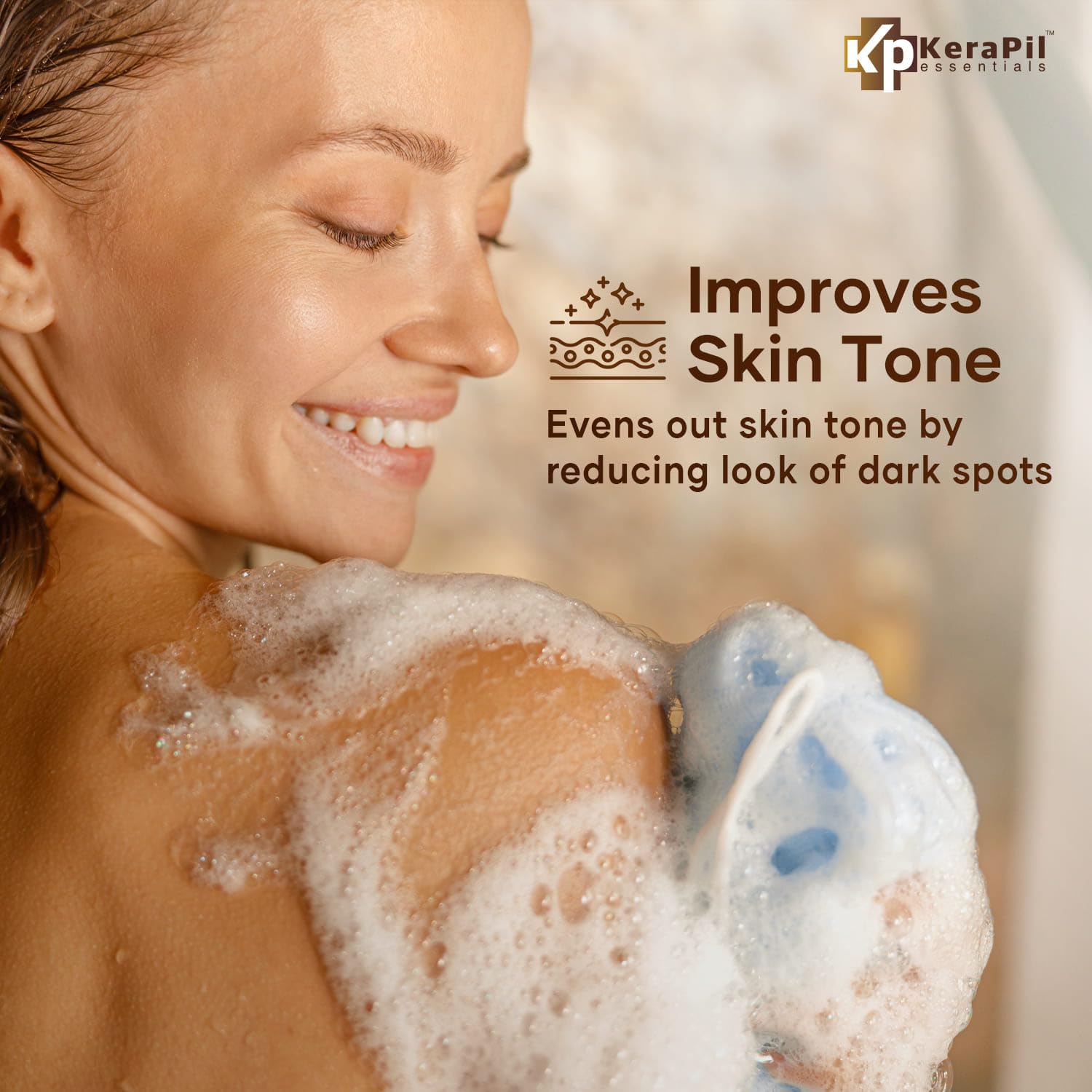 KERAPIL exfoliante corporal ceramidas: cuidado de barrera para piel equilibrada.