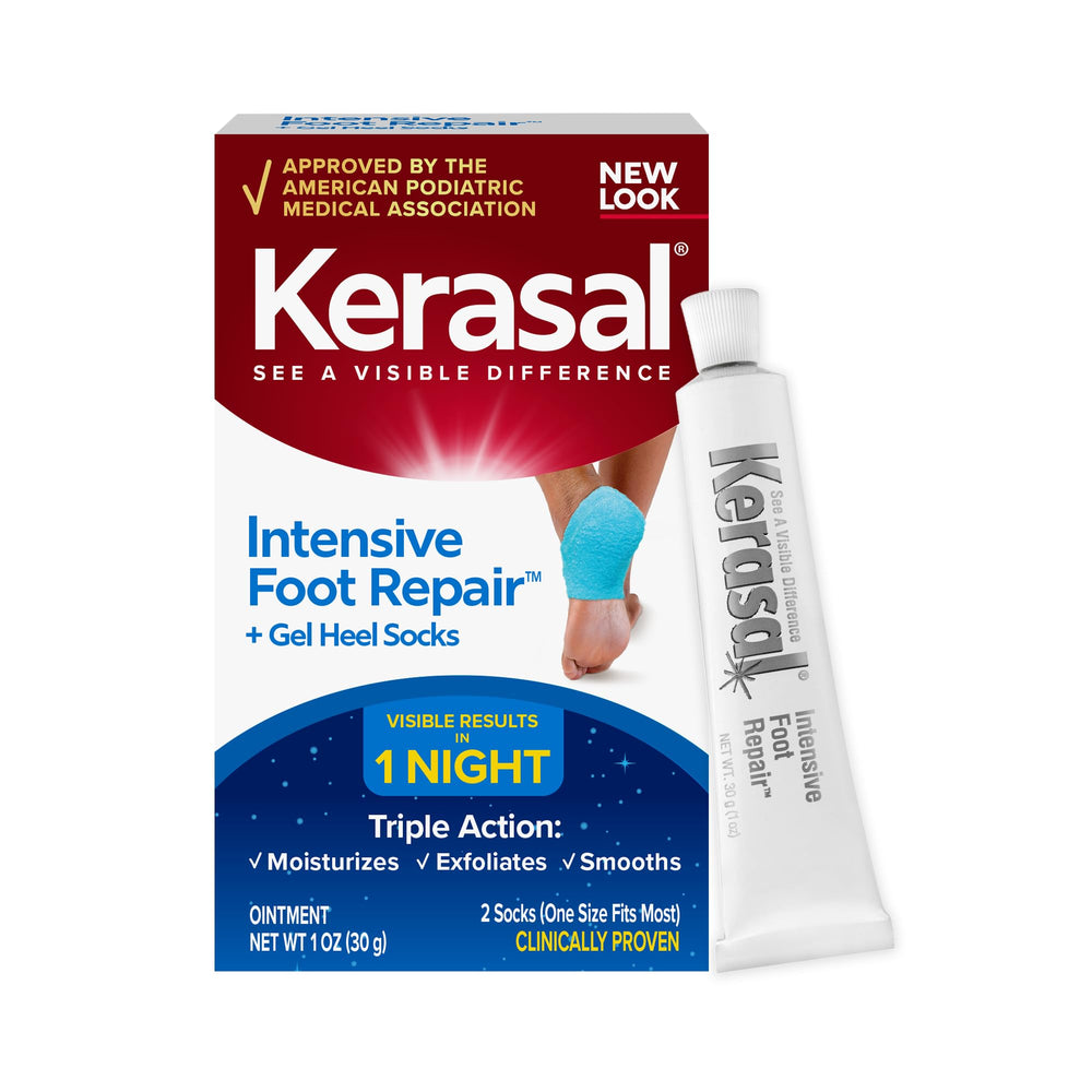 Kerasal ungüento para reparación de pie en envase de 1 oz.