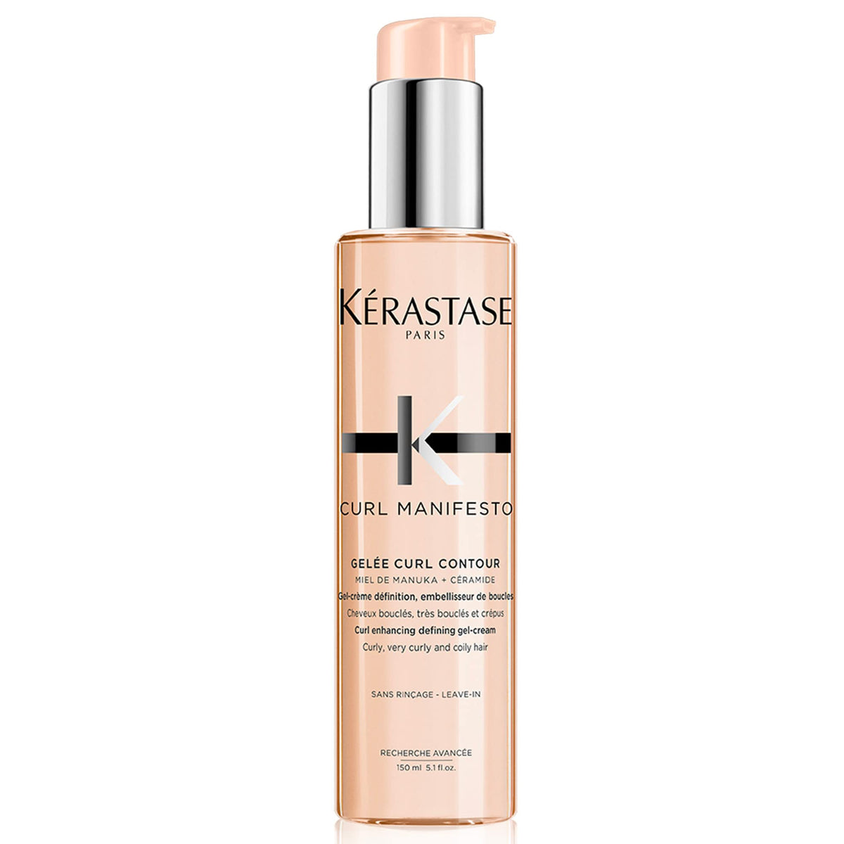 KÉRASTASE Curl Manifesto Gelee Curl Contour en frasco, definición suave y sin peso.