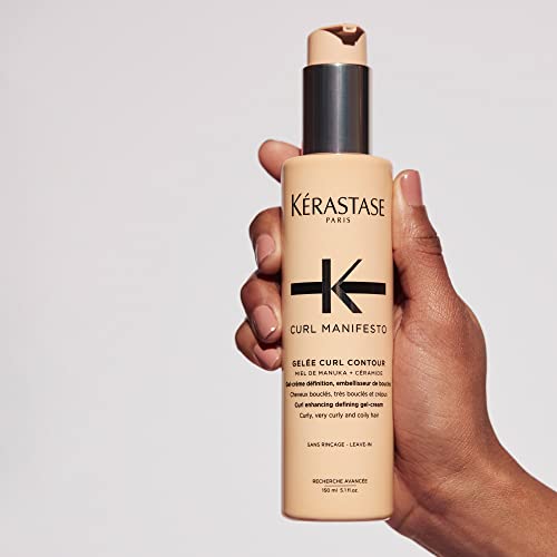 KÉRASTASE Curl Manifesto Gelee Curl Contour, producto para rizos desde ondulados a muy rizados.