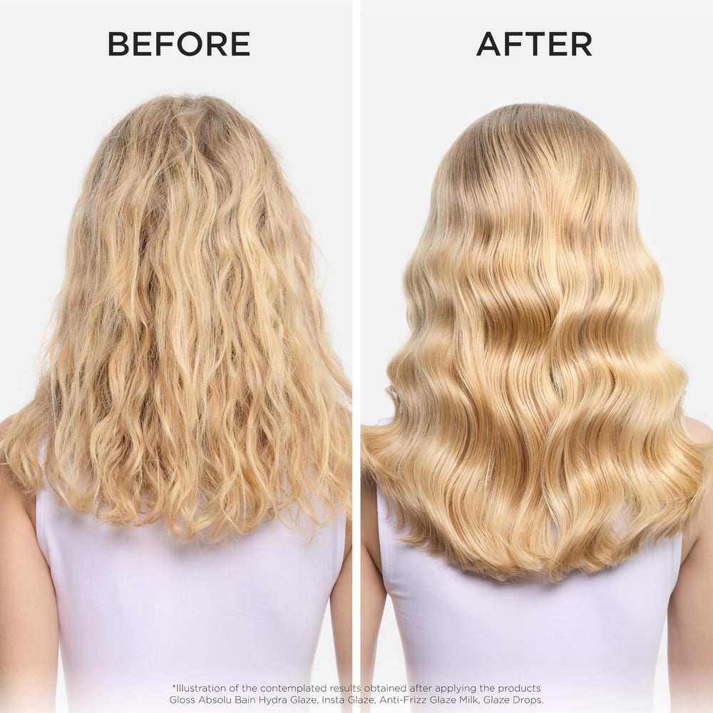 Kerastase Gloss Absolu: cabello hidratado con brillo suave.