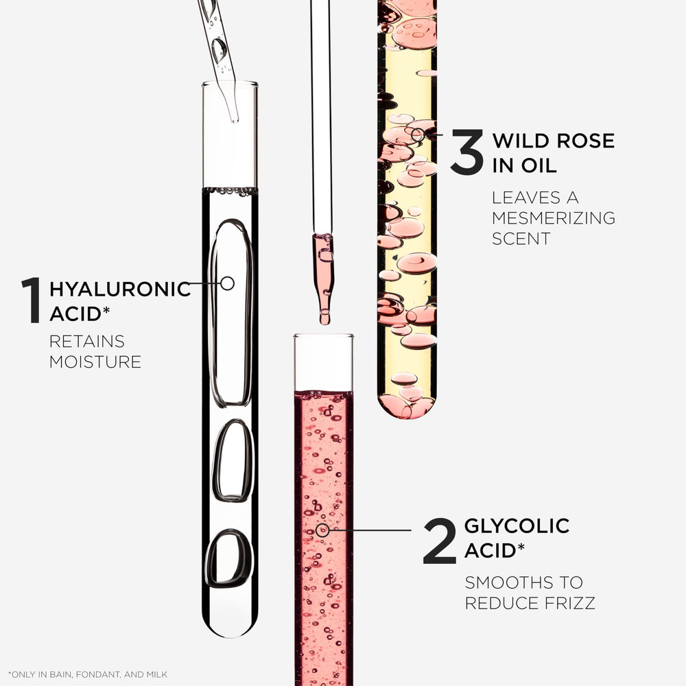 Kerastase Gloss Absolu: cabello limpio con acabado sedoso.