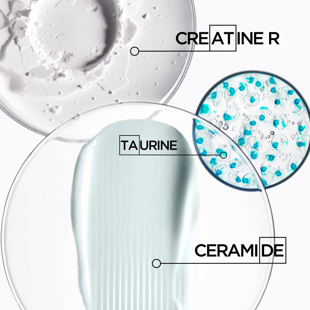 Ingredientes clave Gluco Peptide para fortalecer el cabello