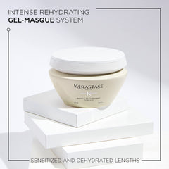 Textura gel ligera de Kerastase Rehidratante para hidratación sin apelmazar