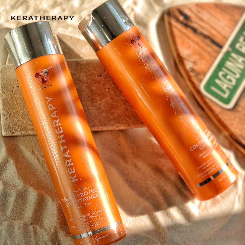 KERATHERAPY Color Protect Shampoo, protección UV natural para cabello teñido y protegido.