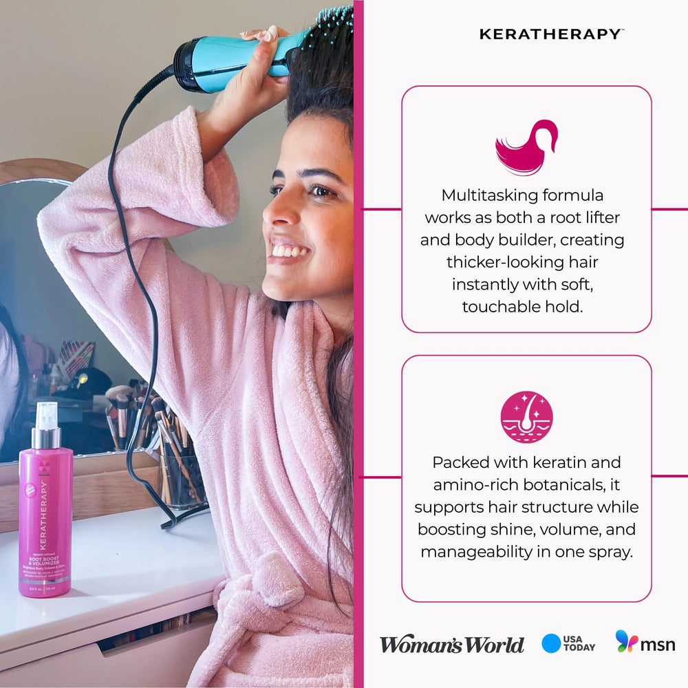 Keratherapy seda hidrolizada mejora suavidad y manejo del cabello