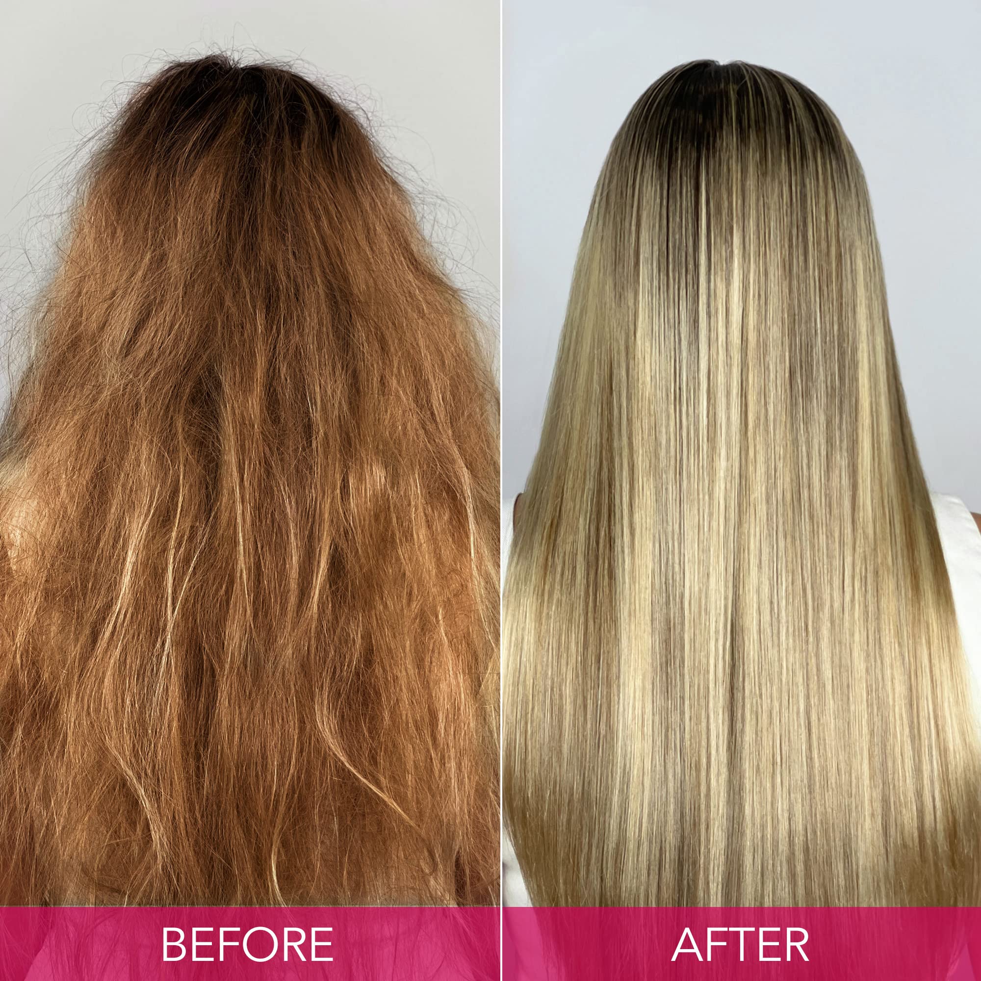 Keratin Complex Blondeshell Debrass Champú textura: proteínas de trigo y avena fortalecen ante calor.