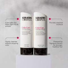 Detalle de empaque Keratin Complex Color Care, protección suave del color