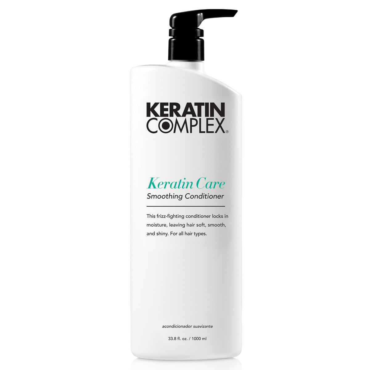Keratin Complex Acondicionador en botella para uso diario y control del frizz