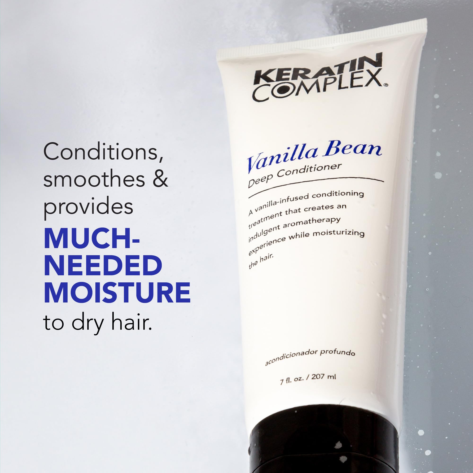 Keratin Complex Vanilla Bean: extractos botánicos que nutren cuero cabelludo