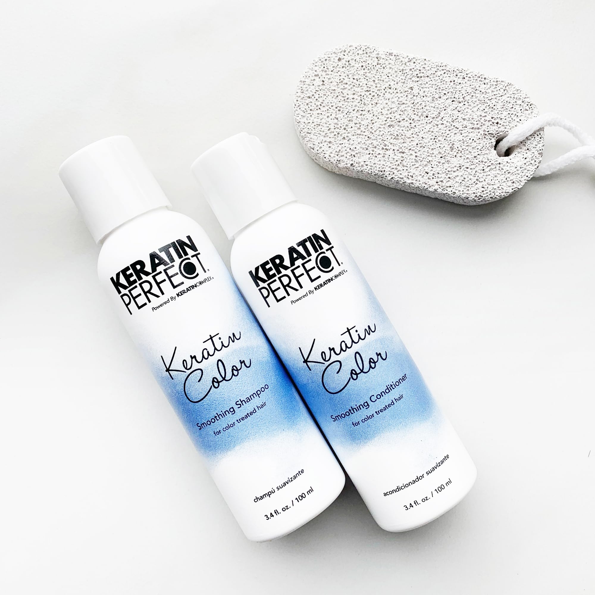 Keratin Perfect Color hidrata el cabello, reduce la sequedad