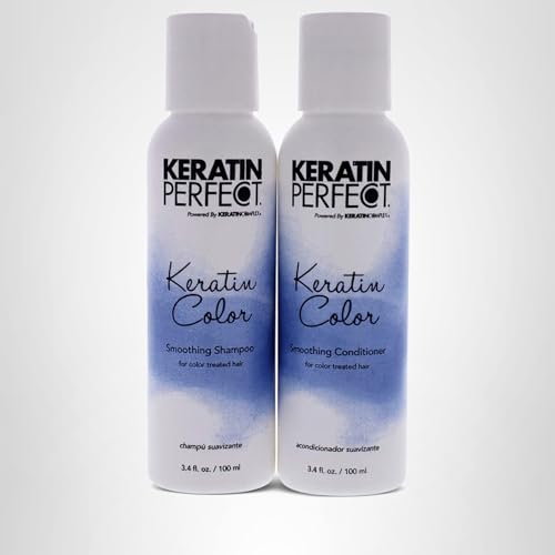 Keratin Perfect Color contiene keratina y proteínas para brillo