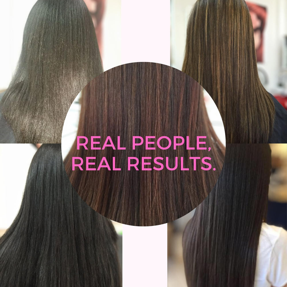 Kerazon Professional textura cremosa facilita distribución y aporta nutrición al cabello.