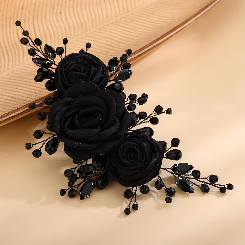 Diadema hecha a mano Kercisbeauty con cristales brillantes
