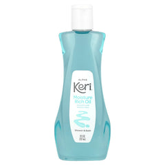 Keri Aceite de Ducha Hidratante en bote claro para hidratación suave.