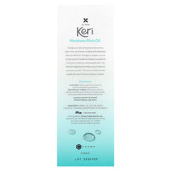 Piel más suave tras usar el aceite de ducha Keri, sensación calmante.