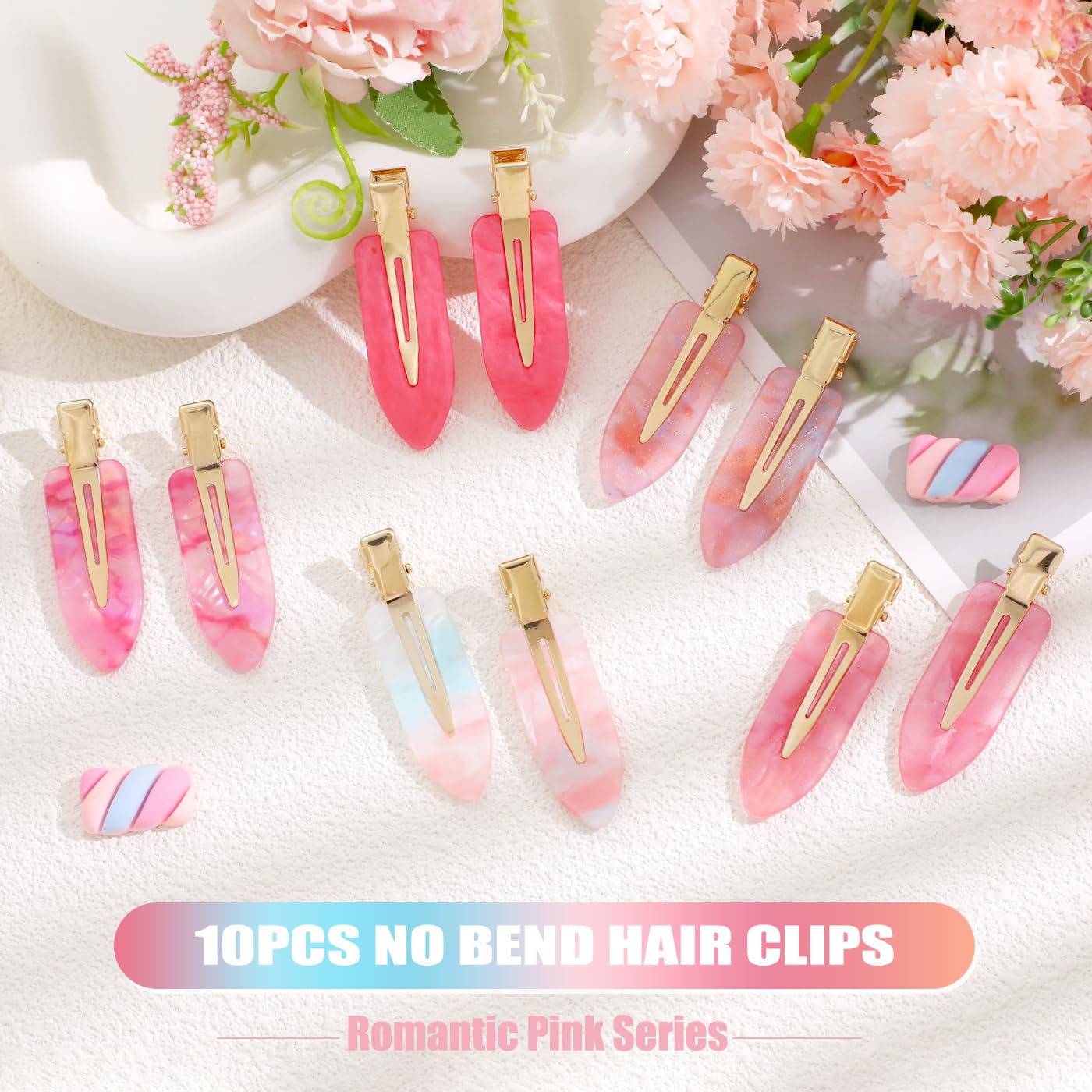 KesaPlan barrettes flequillo sin costuras mantiene forma