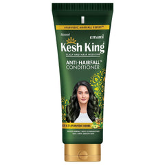Kesh King acondicionador anticaída, botella frontal, fortalece y aporta brillo.