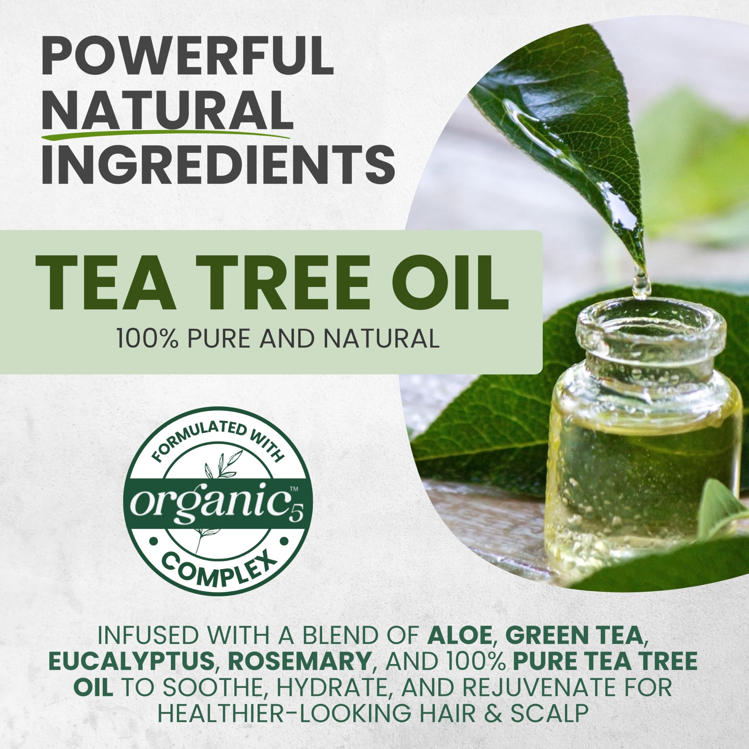 KESMEDIK Tea Tree Rosemary: hidratación profunda para puntas secas