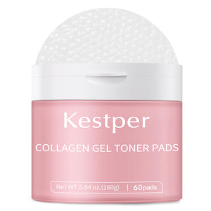 Kestper discos tonico gel colageno absorcion rapida para piel hidratada.