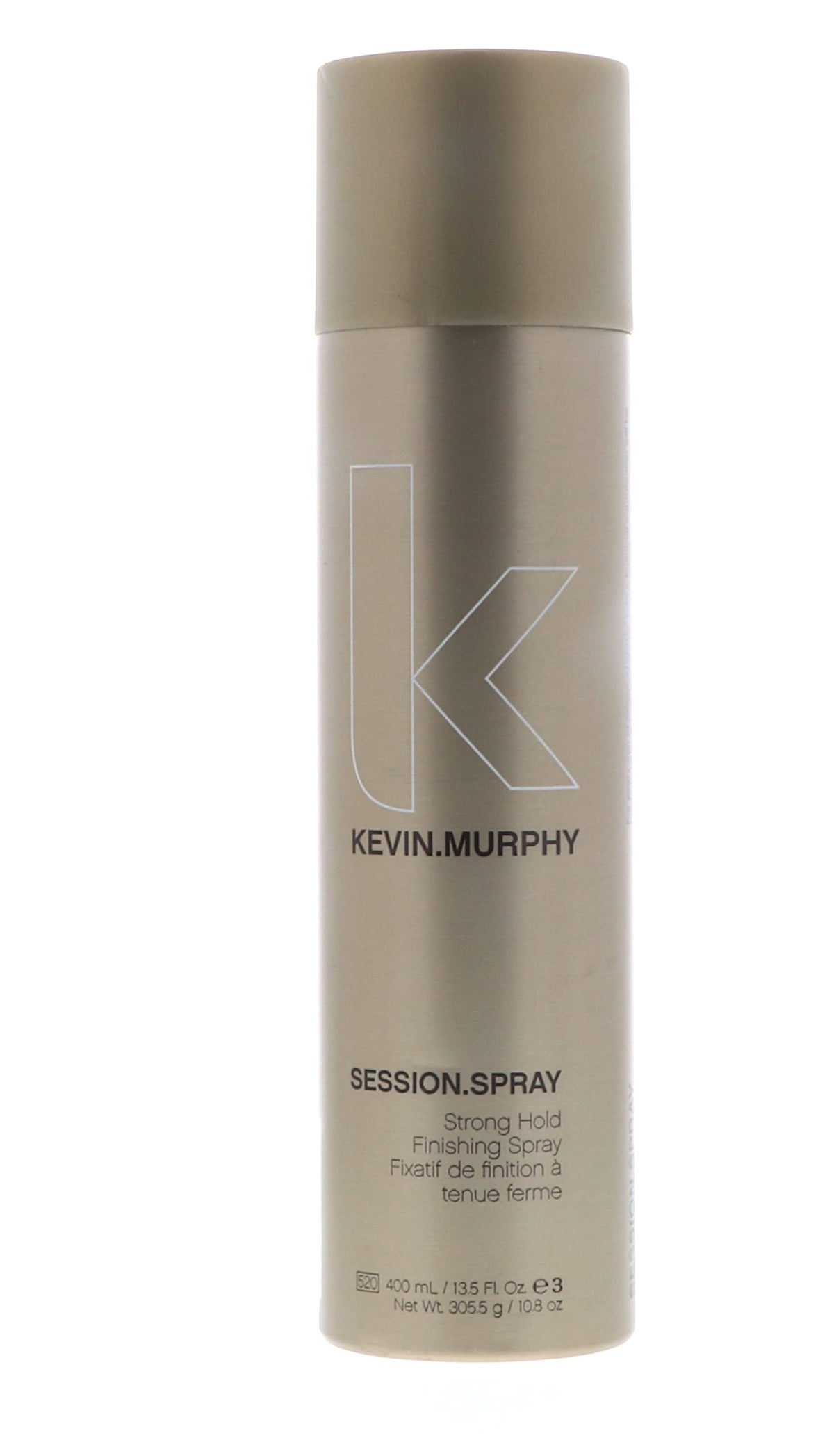 KEVIN.MURPHY Session Spray: botella focal, brillo suave y control del peinado.