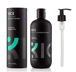 Kick Acondicionador árbol de té y menta: botella que ofrece brillo y nutrición capilar