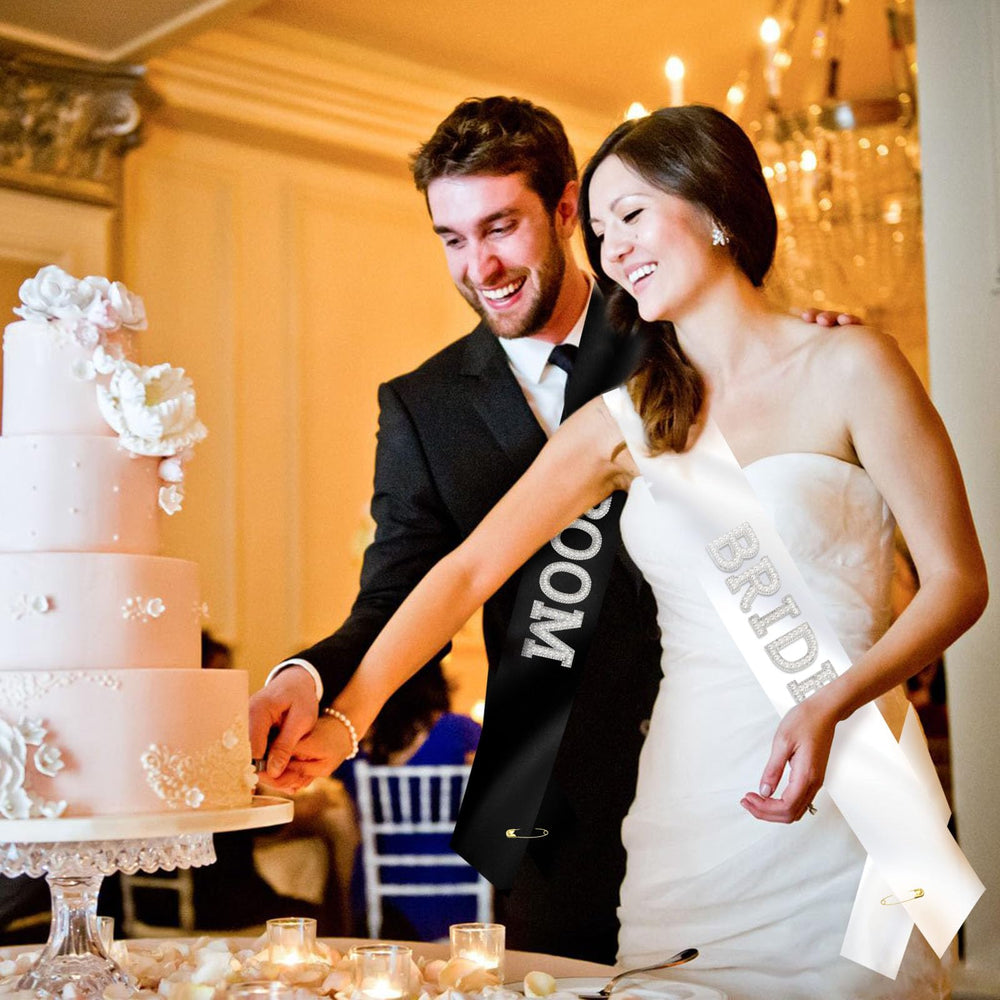 KICOSY cinta ajustable para novio, ajuste cómodo durante la celebración.