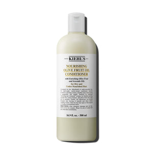 Kiehl's Condicionador con Aceite de Oliva en botella para brillo suave y nutrición.