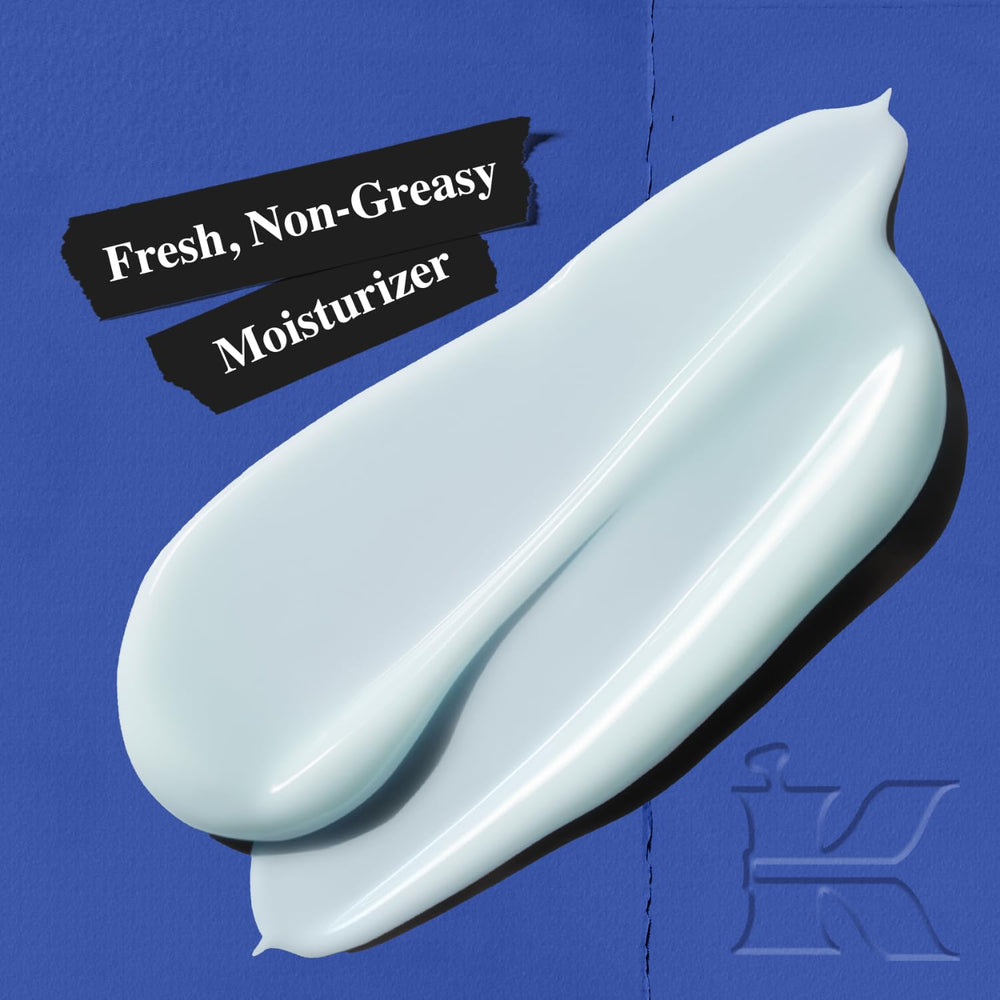 Kiehl's Facial Fuel, aplicación suave con masajes circulares para absorción rápida.