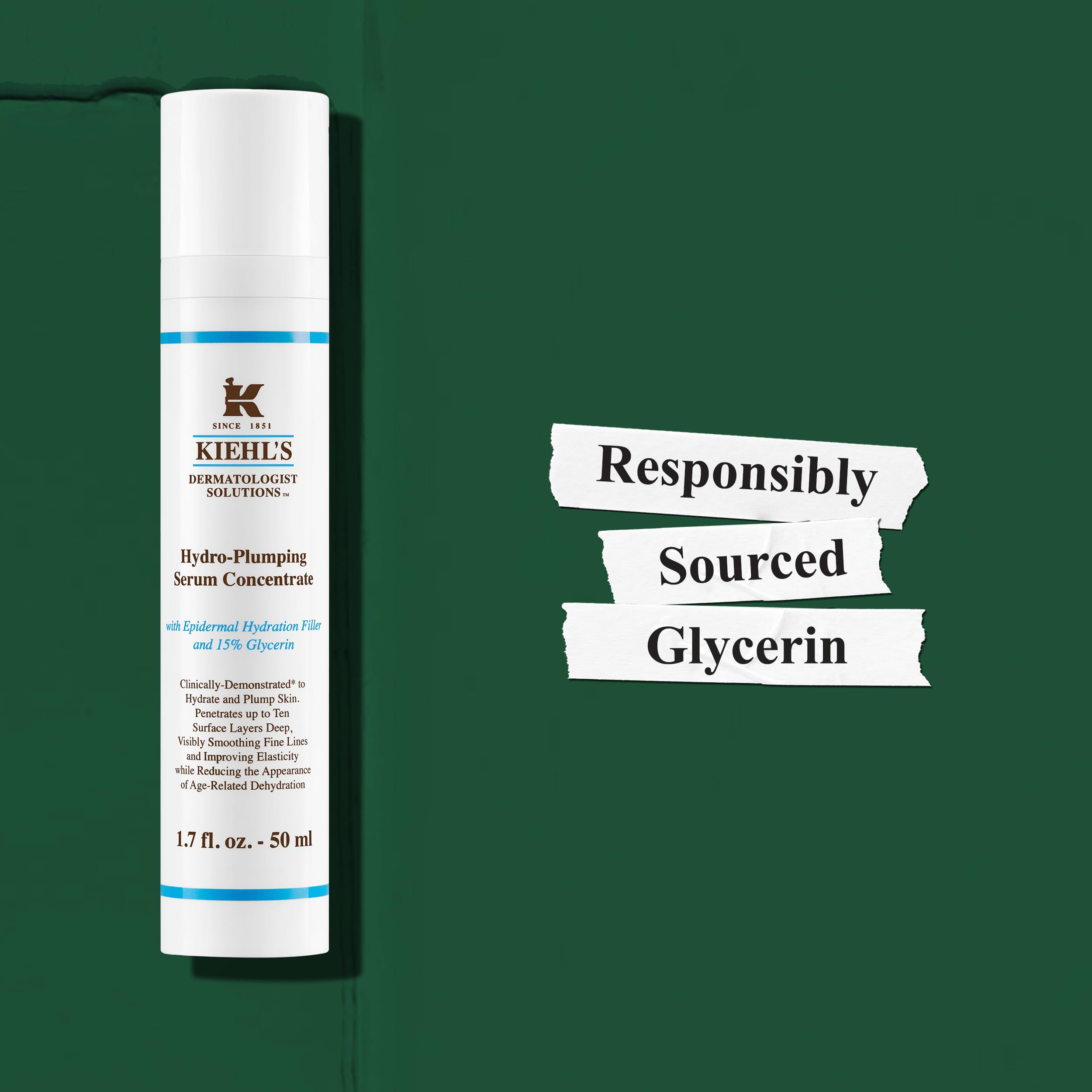 Kiehl's Hydro-Plumping Serum, absorción rápida para piel rellena