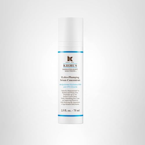 Kiehl's Hydro-Plumping Serum, envase compacto para rutina diaria
