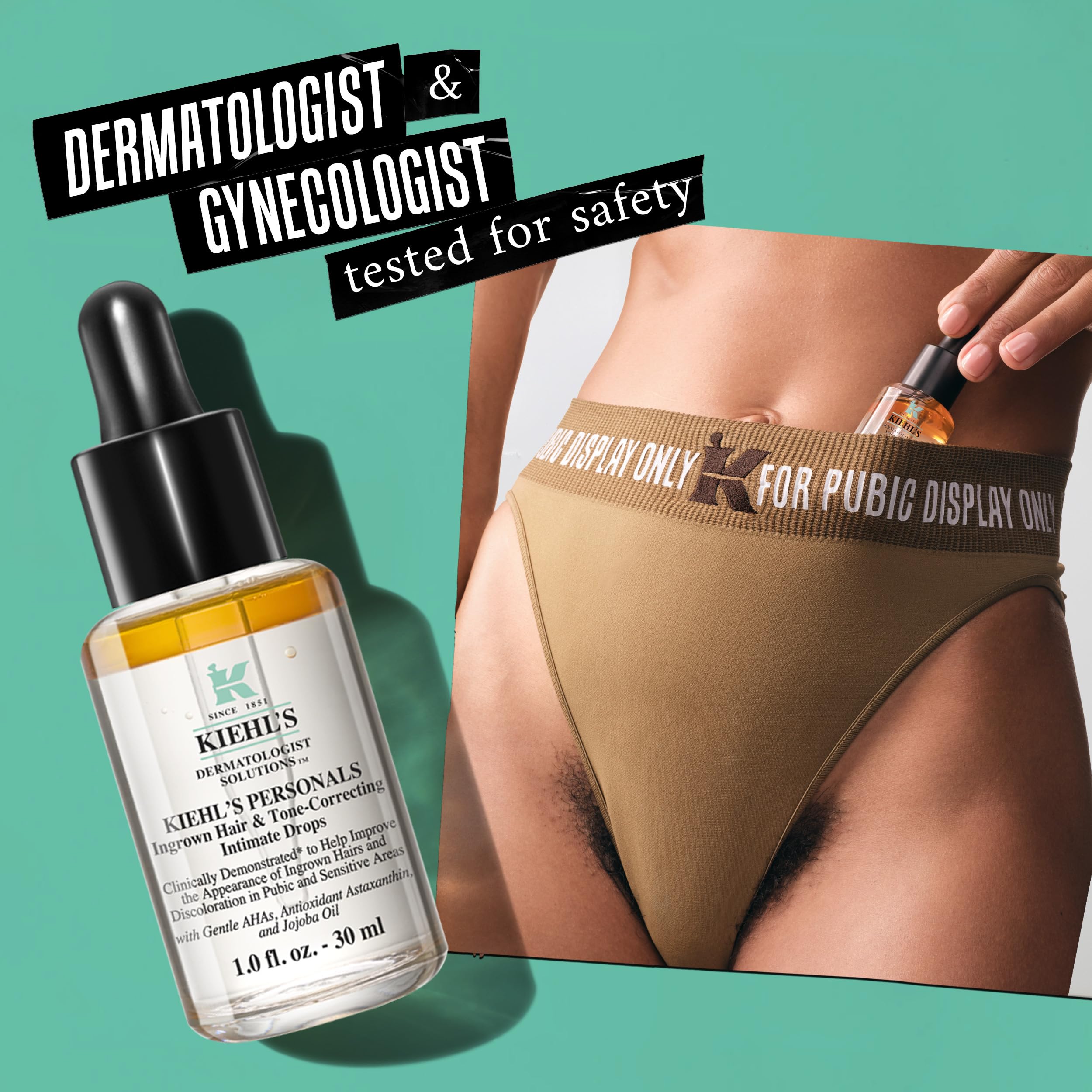 Kiehl's Secado rapido no deja manchas en la ropa.