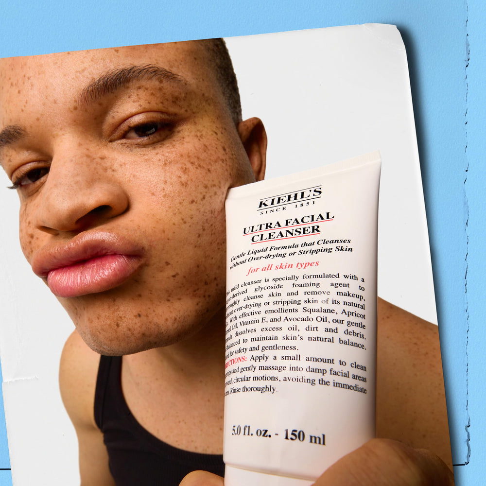 Kiehls textura ligera ofrece frescura diaria sin resecar.
