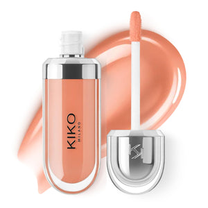 Kiko Milano 3D Hydra Lip Gloss, brillo 3D para labios hidratados y radiantes.