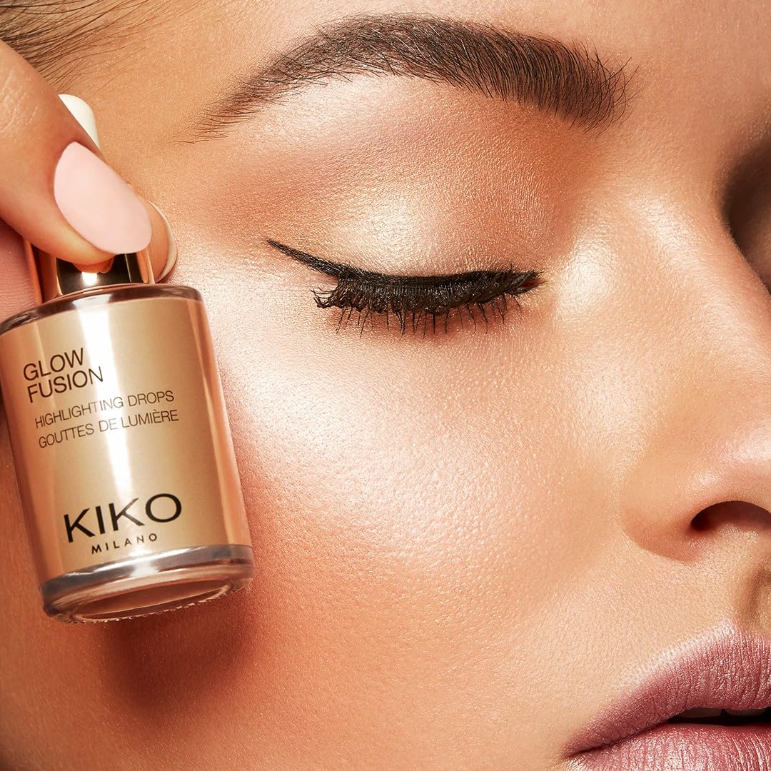 Kiko Milano Glow Fusion Resaltador líquido, ilumina la piel en el día a día