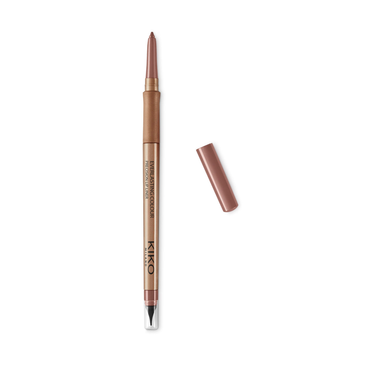 Delineador labial automático KIKO Milano con precisión y acabado mate.