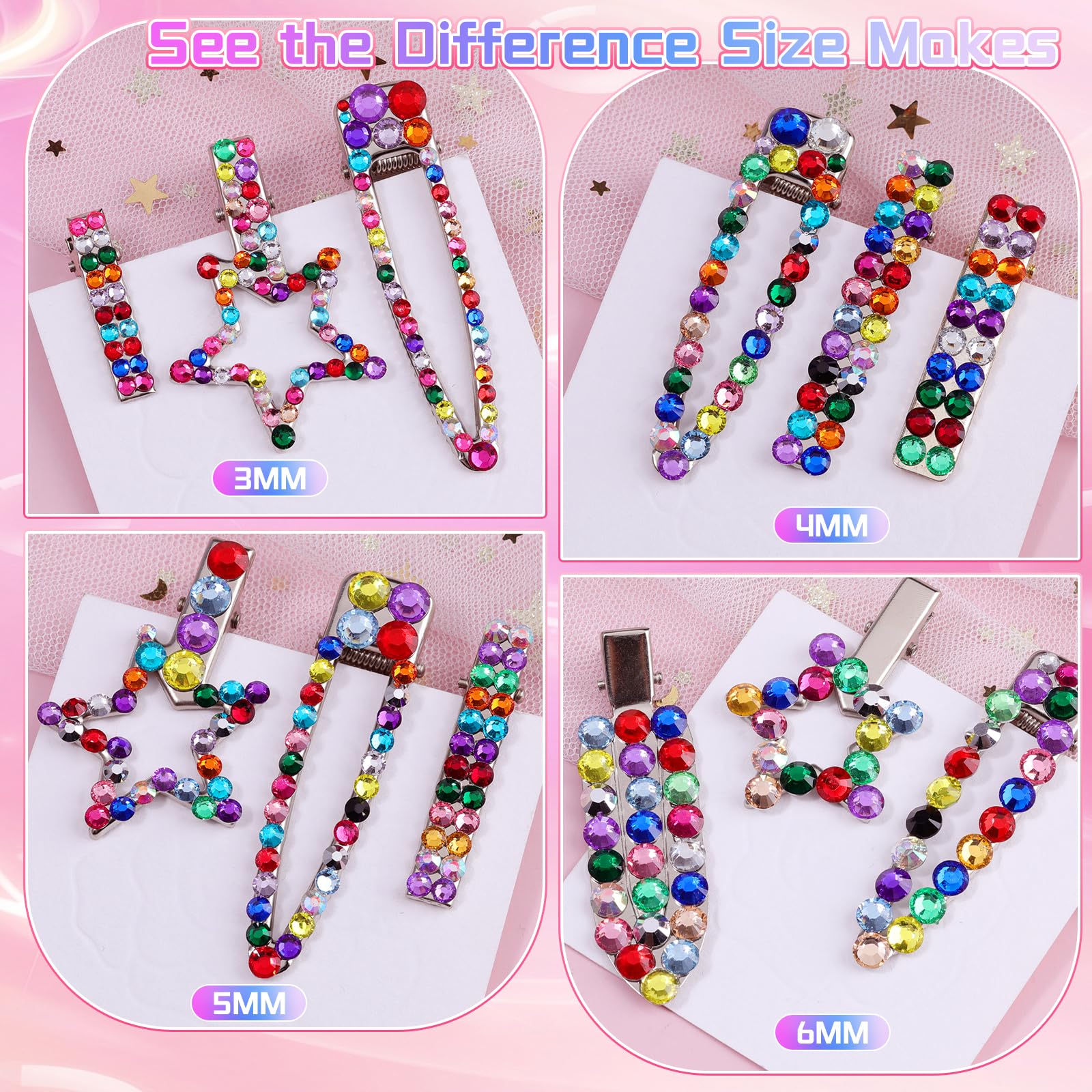 Kikonoke uso en prendas y accesorios con destellos brillantes.