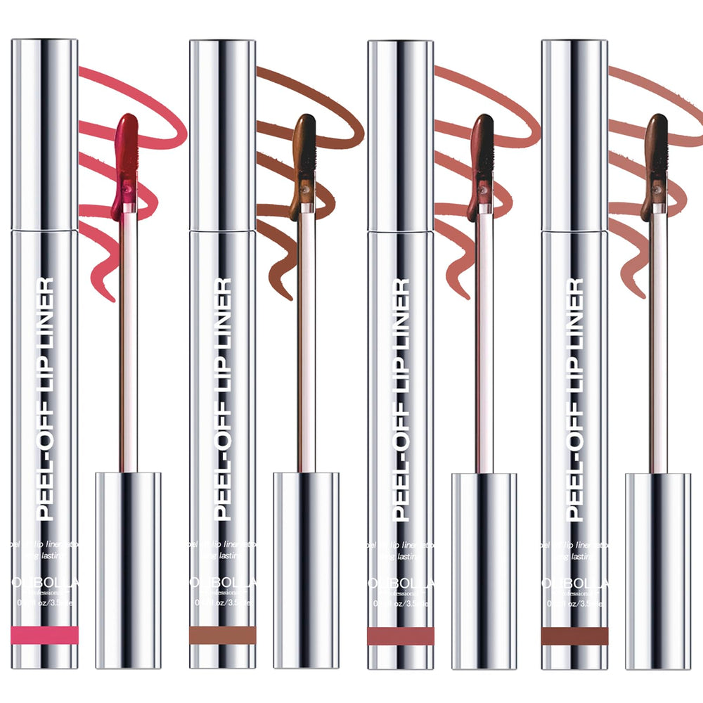KIMIEYE kit delineador labial despegable, acabado definido todo el día.