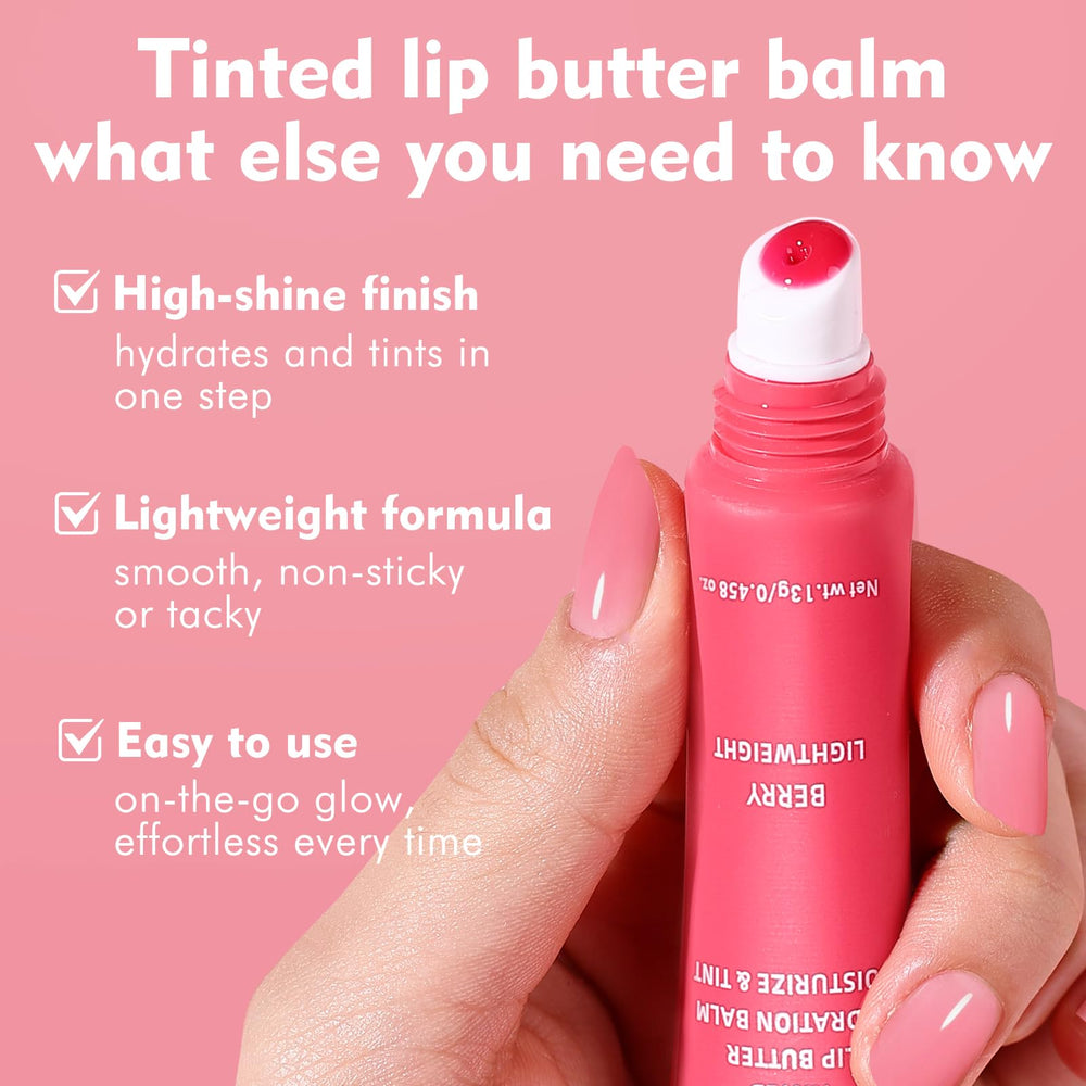 Aplicación diaria de bálsamo labial KIMUSE para labios cómodos