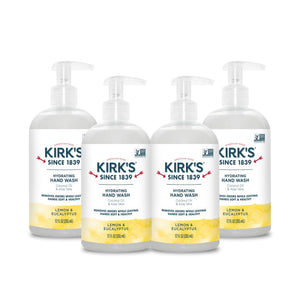 Kirk's Lavado de Manos Hidratante con coco y aloe para uso diario.