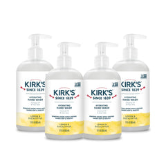 Kirk's Lavado de Manos Hidratante con coco y aloe para uso diario.